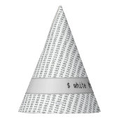 ホワイトハットハッカーシンプルによる衣装や技術パーティー パーティーハット (左)