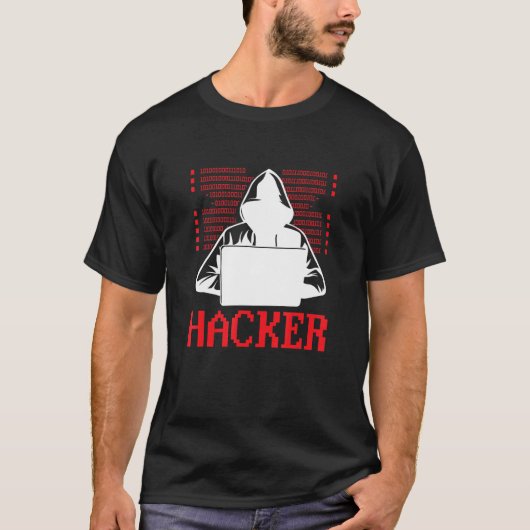 ホワイトハットハッカー倫理的ハッキング Tシャツ (正面)