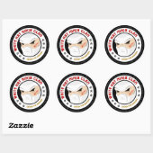 ホワイトハット忍者シール ラウンドシール (シート)