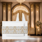 ホワイトハミングバードガーデン招待状用帯 招待状ベリーバンド