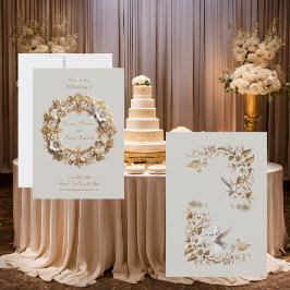 ホワイトハミングバードコレクションフォーマルラウンド