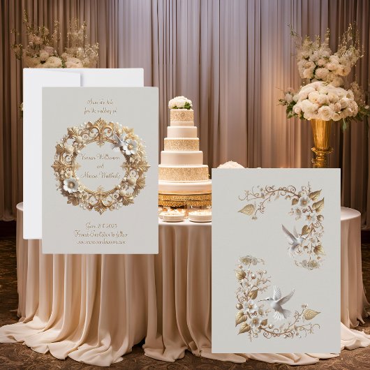 ホワイトハミングバードコレクションフォーマルラウンド