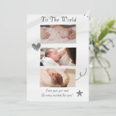 ホワイトハローワールドがあなたの話を発表 招待状 (スタンド正面)