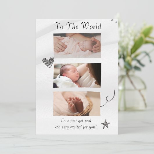 ホワイトハローワールドがあなたの話を発表 招待状 (スタンド正面)