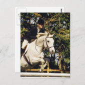 ホワイトハンターがジャンプ ポストカード (正面/裏面)