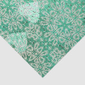 ホワイトハートとレースグリーン 薄葉紙 (詳細)