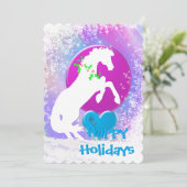 ホワイトハートウマVホリデー(カラフルヘイズ) シーズンカード (スタンド正面)