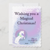 ホワイトハートウマVホリデー（ピンク/ラヴスワール） シーズンカード (裏面)