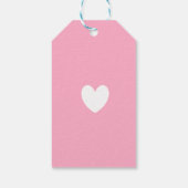 ホワイトハートギフトラベル ギフトタグ (裏面)