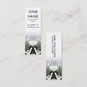 ホワイトハートサイエンスフィクションミニ名刺 スキニー名刺 (正面/裏面)