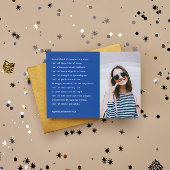 ホワイトハートスカスタムキー写真葬儀 サンキューカード