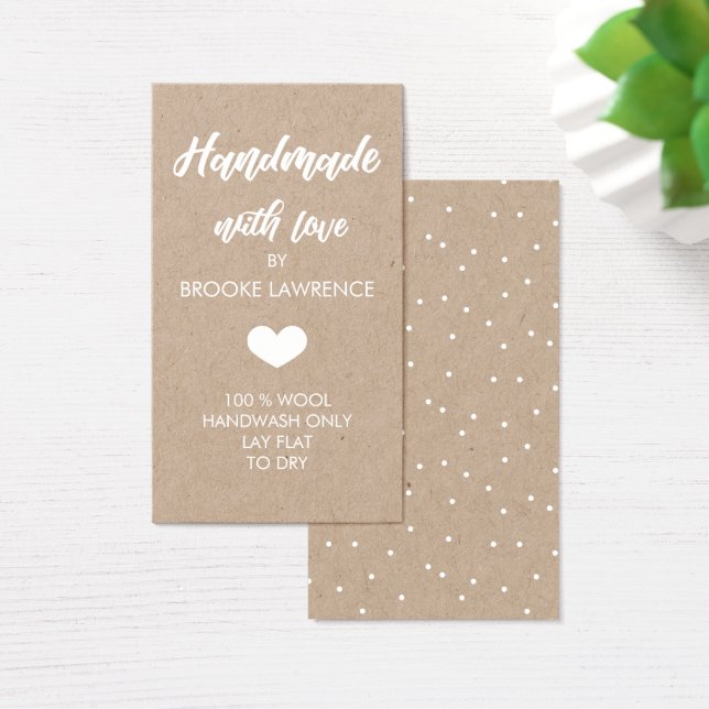 ホワイトハートハンドメイドラブクラフト紙 (デスク)