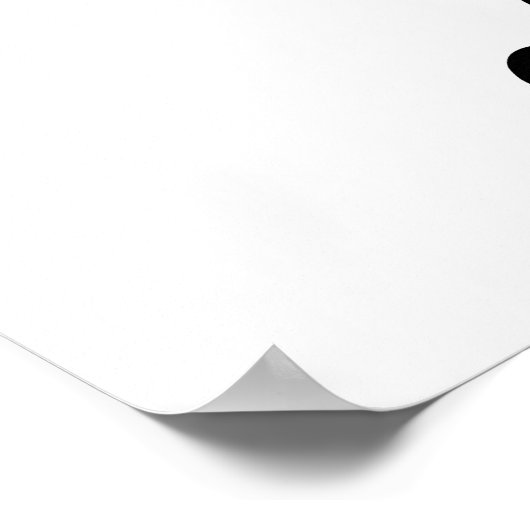 ホワイトハ不気味ロウィーンベビーシャワーモモモザバー ポスター (角)