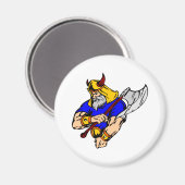 ホワイトバイキング祈ズ マグネット (正面/裏面)