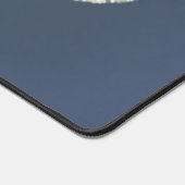 ホワイトバタフライデスクマット デスクマット (コーナー)