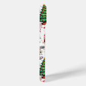 ホワイトバックのクリスマス装飾パターン Case-Mate iPhoneケース (裏面 / 右)