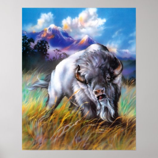 ホワイトバッファローのポスター ポスター (正面)