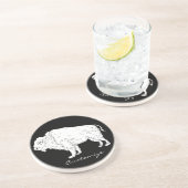 ホワイトバッファローサンダー_コーブ コースター (側面)