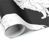 ホワイトバッファローサンダー_コーブ ラッピングペーパー (ロールコーナー)