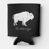 ホワイトバッファローサンダー_コーブ 缶クーラー (正面)