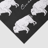 ホワイトバッファローサンダー_コーブ 薄葉紙 (詳細)