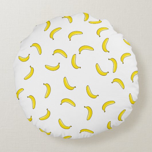 ホワイトバナナ ラウンドクッション (裏面)