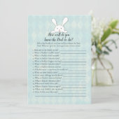 ホワイトバニーのウサギがパパシャワーゲ最高のーを知っている 招待状 (スタンド正面)