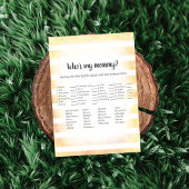 ホワイトバニーイエロー誰のママベイビーシャワゲーム 招待状