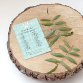 ホワイトバニーウサギあなたの財布の赤ちゃんシャワーゲームで 招待状