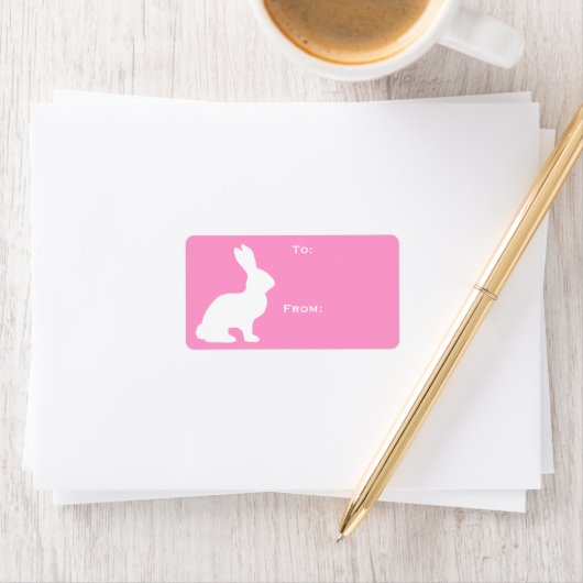 ホワイトバニーギフトラベル ラベル (インサイチュ)