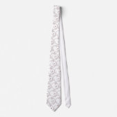 ホワイトバニータイ ネクタイ (正面)