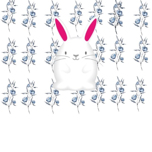 ホワイトバニー ケース (クリエイターアップロード済み)