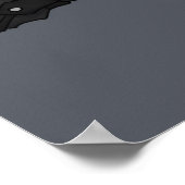 ホワイトバニー ポスター (角)