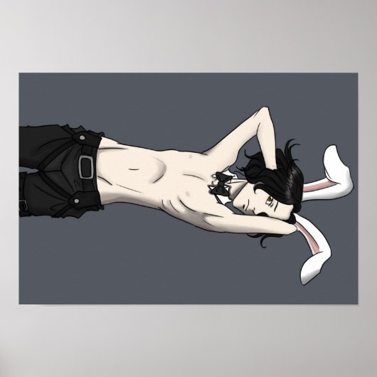 ホワイトバニー ポスター (正面)