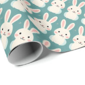 ホワイトバニー ラッピングペーパー (ロールコーナー)