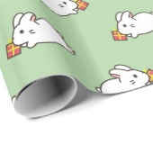 ホワイトバニー ラッピングペーパー (ロールコーナー)