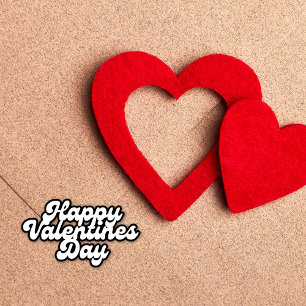 ホワイトバレンタインデーフォントEXスモールステッカーシート シール