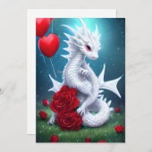 ホワイトバレンタインラブドラゴン シーズンカード (正面/裏面)