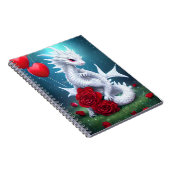 ホワイトバレンタインラブドラゴン ノートブック (右側)