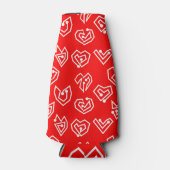 ホワイトバレンタイン迷路 ボトルクーラー (正面)