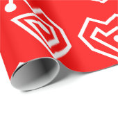 ホワイトバレンタイン迷路 ラッピングペーパー (ロールコーナー)