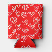 ホワイトバレンタイン迷路 缶クーラー (正面)