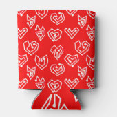 ホワイトバレンタイン迷路 缶クーラー (裏面)