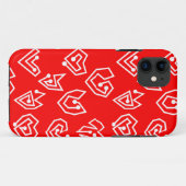 ホワイトバレンタイン迷路 Case-Mate iPhoneケース (裏面(横))