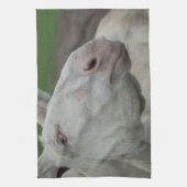 ホワイトバロック キッチンタオル (縦)