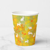 ホワイトバンニー紙カップ 紙コップ (右)