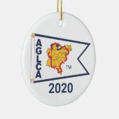 ホワイトバーギー(2020)セラミックオーナメント セラミックオーナメント (右)
