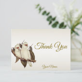 ホワイトバードサンキューカード サンキューカード (スタンド正面)