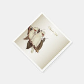 ホワイトバードナプキン スタンダードカクテルナプキン (角)