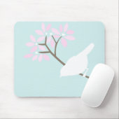 ホワイトバードマウスパッド マウスパッド (マウス)